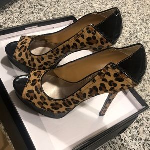 Rachel Roy shoes. Animal print!